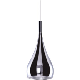 Lampa wisząca metalowa chromowana 15cm AZ0285 z serii