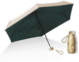 parasolka parasol manualny składany kieszonkowy kompaktowy mała mini