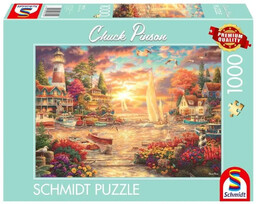 Puzzle PQ 1000 Chuck Pinson Poranek nad jezior
