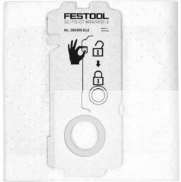 Worek filtrujący CT MINI/MIDI-2, 204308, 5 szt. Festool