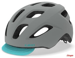 GIRO Kask miejski TRELLA matte grey dark teal