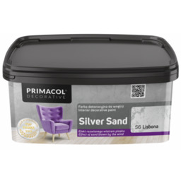 Farba dekoracyjna Silver Sand Lisbona S6 1 l