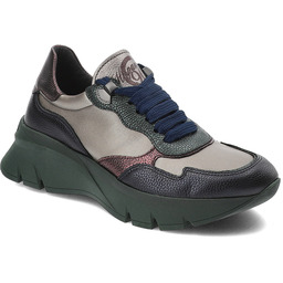 Hispanitas Szare Sneakersy Półbuty Sportowe Premium