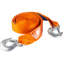 Linka holownicza z hakami HERMON pas holowniczy 4,5m/50mm/5t