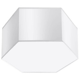 Sollux Minimalistyczna lampa sufitowa SL.1058 nad łóżko biała