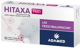 Hitaxa Fast 5mg x10 tabletek rozpuszczalnych w jamie