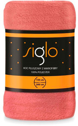 Faro Koc z mikropluszu SIGLO różowy 150 x