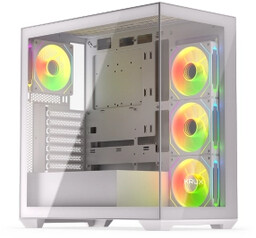 Krux Exo RGB Biały Obudowa