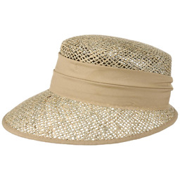 Czapka z Daszkiem Słomiana Breezy by Lipodo, naturalny