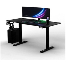 Ultradesk LEVEL V2 140cm Regulacja wysokości Czarno-zielony Biurko