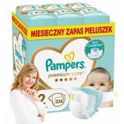 Pieluszki Pampers Premium Care Rozmiar 2 4-8KG 224