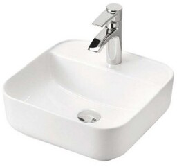COMAD Umywalka nablatowa MAGIC WHITE 40 ceramiczna