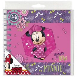 Pamiętnik spiralny Myszka Minnie różowy Derform DF062027