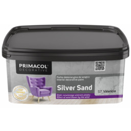 Farba dekoracyjna Silver Sand Valencia S7 1 l
