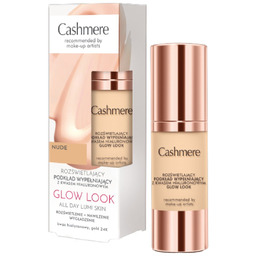 Cashmere Glow Look Rozświetlający podkład wypełniający z kwasem