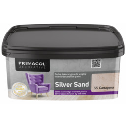 Farba dekoracyjna Silver Sand Caratgena S5 1 l