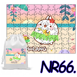 PUZZLE 35 EL. UKŁADANKA PREZENT KRÓLIK MOLANG +