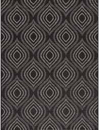 Dywan Breeze black/ clif grey 120 x 170