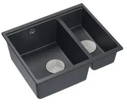 Quadron LOGAN 150 HCQL5646U8-BS_I Granitowy Black diamond/Stal szlachetna