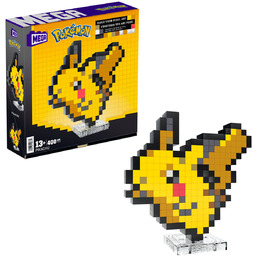 Mega, Pokemon Pixel Pikachu, Klocki konstrukcyjne, HTH74