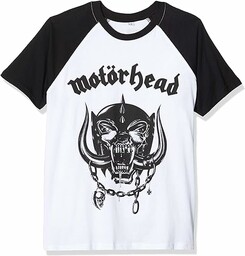 MERCHCODE Męska koszulka Motörhead Everything Louder Raglan (1