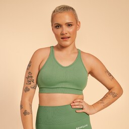 BeastPink Biustonosz sportowy Hyper Olivine