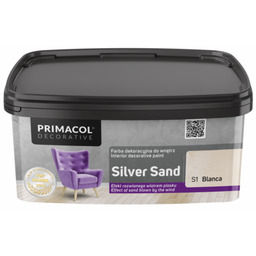 Farba dekoracyjna Silver Sand Blanca S1 1 l