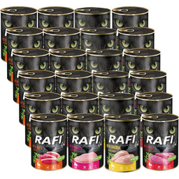 RAFI Cat Adult Mix Smaków 24x400g