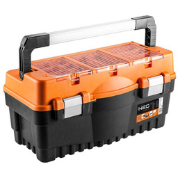 NEO TOOLS 84-105 Skrzynka na narzędzia czarny, Wys.: