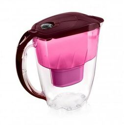 Dzbanek filtrujący AQUAPHOR JASPER 2,8 l Wiśniowy +
