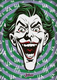 DC Comics Originals The Joker ''Hahaha'' metaliczny plakat,