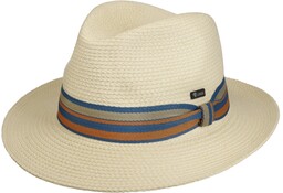 Kapelusz Rafii Danmora Bogart by Lipodo, kremowobiały, cm