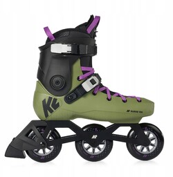 Rolki K2 Surge 100 Oliwkowo Czarne 39,5