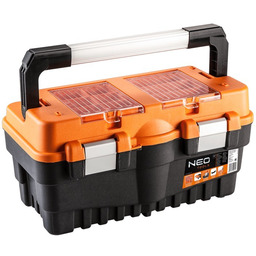 NEO TOOLS 84-102 Skrzynka na narzędzia Długość: 242[mm],