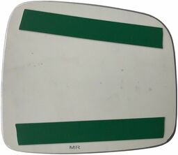 Szkło lusterka lewe WYPUKŁE SFERYCZNE Jeep Cherokee 2002-2007