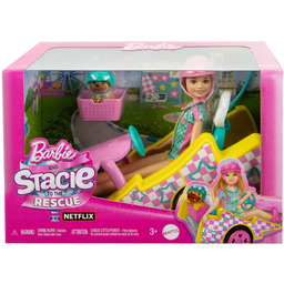 Barbie Gokart Stacie, Pojazd filmowy, samochód, lalka
