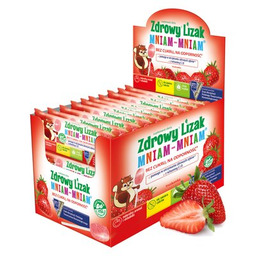 Starpharma Lizak MNIAM-MNIAM Na odporność Truskawkowy (40 szt.)