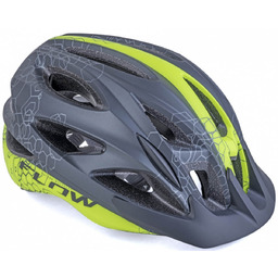 Kask rowerowy AUTHOR Flow X9 Czarno-żółty MTB (rozmiar