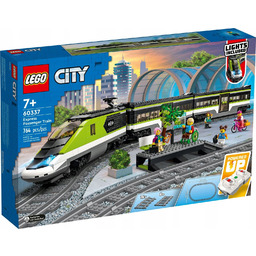 Lego City Ekspresowy Pociąg Pasażerski 60337 Tory Lokomotywa