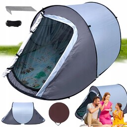 Namiot Turystyczny 2 Osobowy Samorozkładający Wodoodporny Uv Kemping