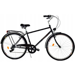 Rower miejski męski z przerzutkami DALLAS BIKE 28
