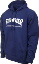 bluza męska THRASHER SKATE MAG HOODIE Navy Blue
