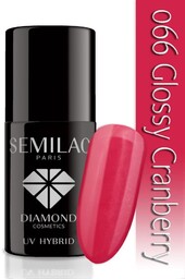 Lakier Hybrydowy Semilac 066 Glossy Cranberry - 7
