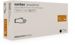RMM-SANTEXFT - Rękawice lateksowe diagnostyczne, santex powdered (FINGERTIP