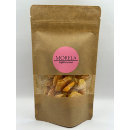 Morela Liofilizowana 100g Delifruits Kawałki Chrupiąca Przekąska Premium