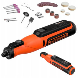 Obrotowa Szlifierka Wielofunkcyjna Grawerka 7,2V Black Decker BCRT8I