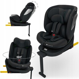 Fotelik Samochodowy Kinderkraft Obrotowy 40-150 cm Isofix 360°