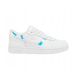 LACOSTE SPORTOWE BUTY DAMSKIE BIAŁE Z HOLO OZDOBĄ