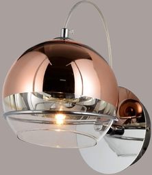 LAMPA ŚCIENNA KINKIET NOWOCZESNY RÓŻOWE ZŁOTO VERONI