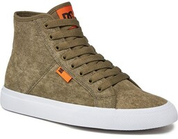 Sneakersy DC Manual Hi Txse ADYS300644 Washed Olive